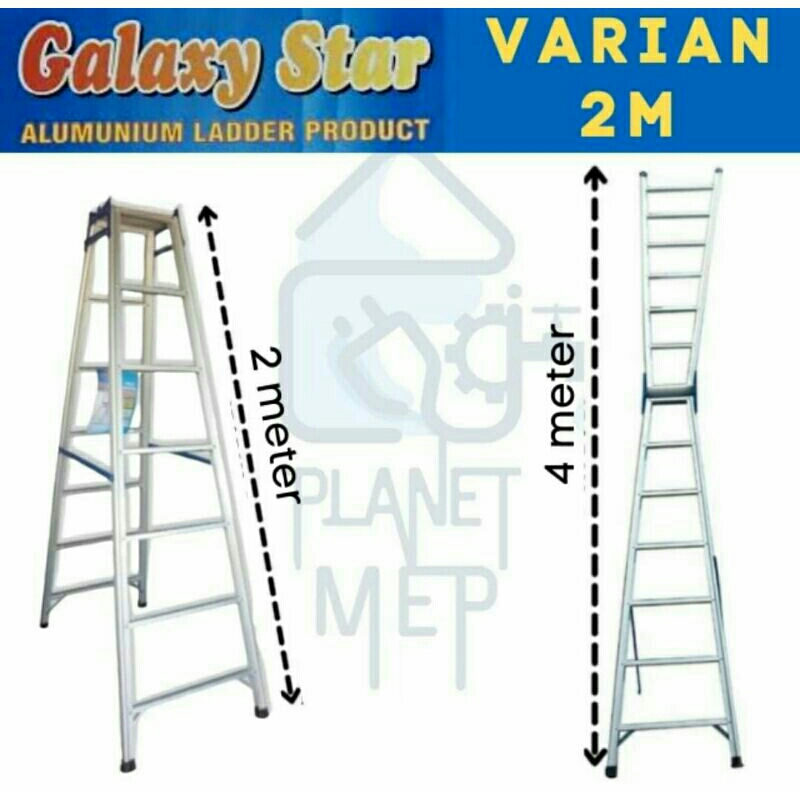 Tangga Aluminium 2 Meter Galaxy Star