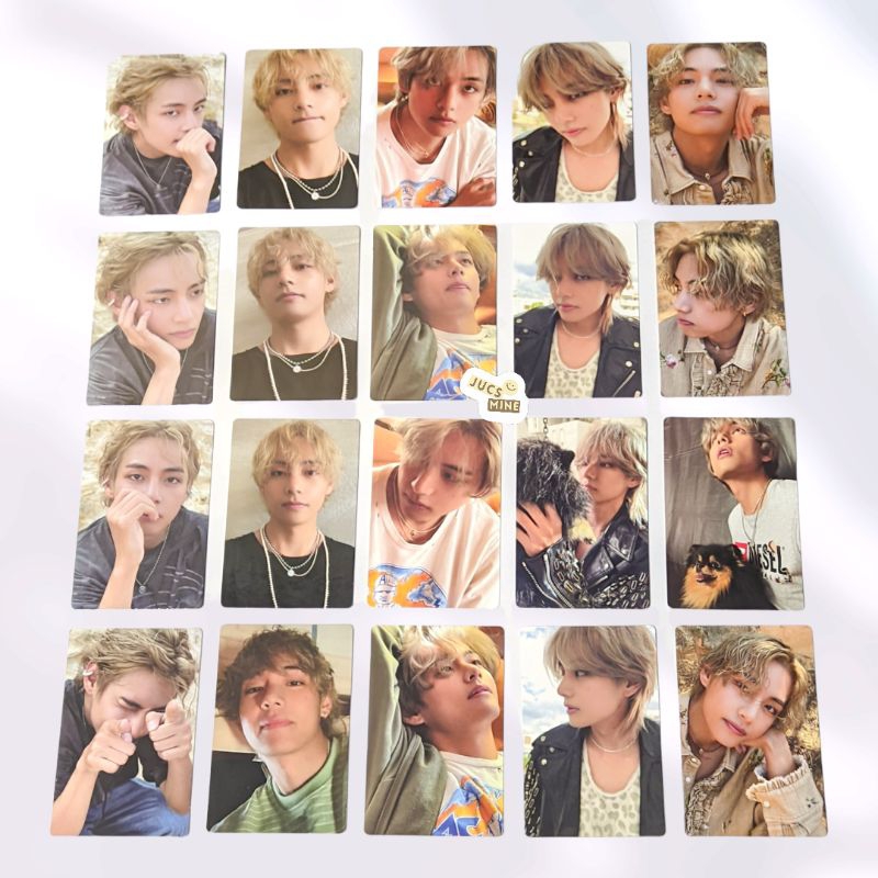 [READY STOCK] OFFICIAL PC TAEHYUNG / V BTS LAYOVER | WEVERSE PHOTOCARD