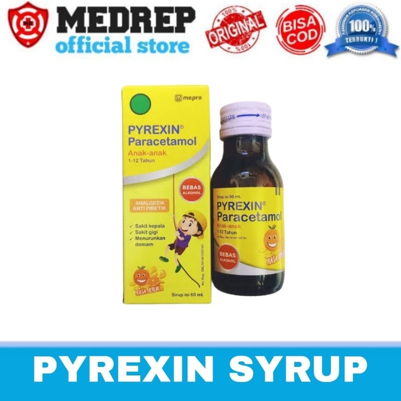 PYREXIN Syrup Paracetamol anak