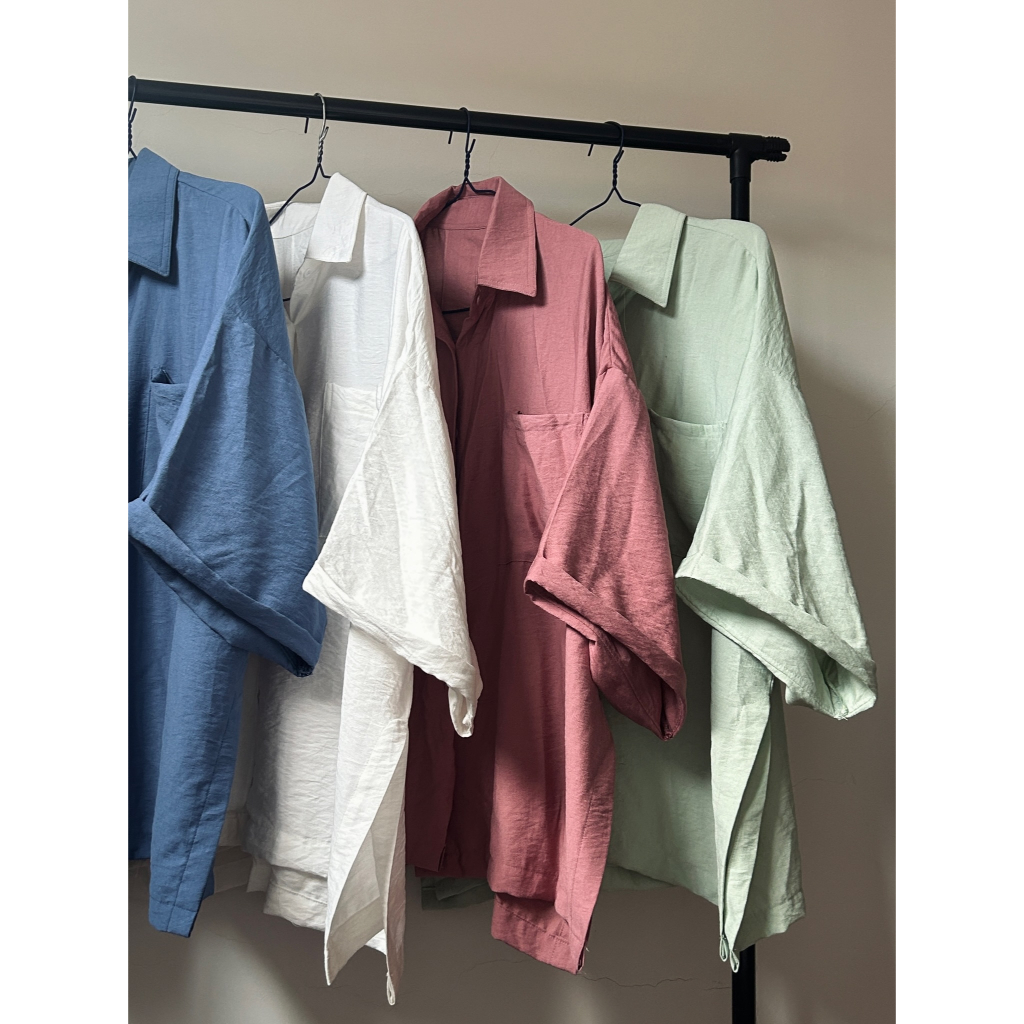 BILLY SHIRT / Kemeja Oversize / kemeja jumbo / kemeja big size / kemeja plus size