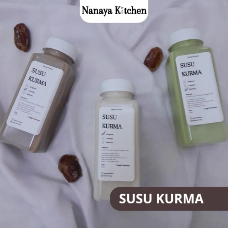 

SUSU KURMA - DATES MILK 250 ML | nanaya.kitchen