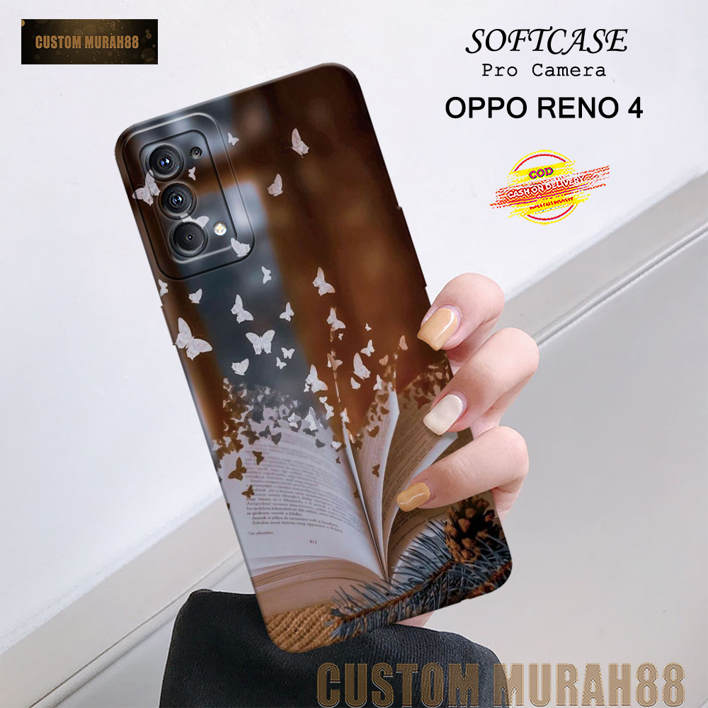 Case Oppo Reno 4 Terbaru - Fashion Case KUPU - Casing Hp Oppo Reno 4 - Softcase Pro Camera Oppo Reno