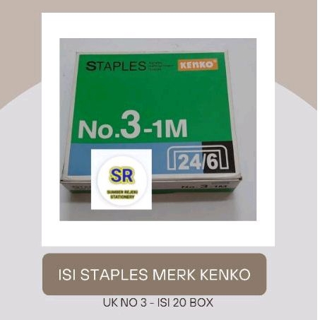 

ISI STEPLES MERK KENKO NO 3