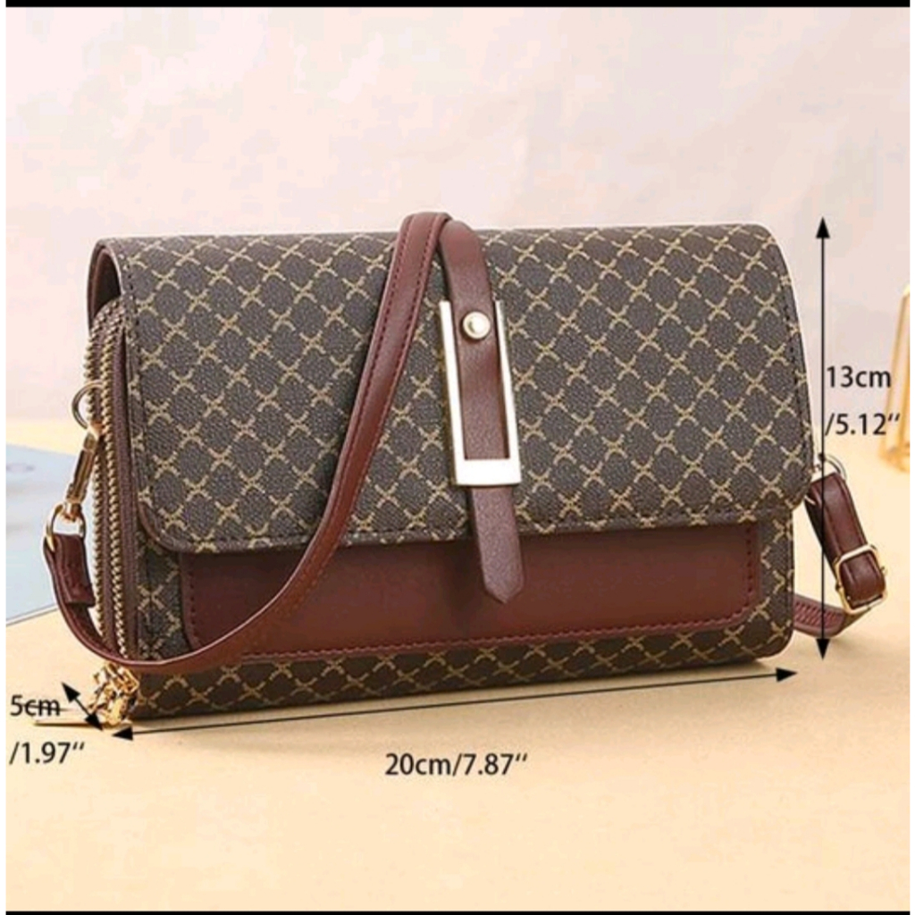 DOMPET WANITA Dompet Panjang Wanita Double Layer Terbaru - Dompet Import Wanita - Dompet Pesta Canti