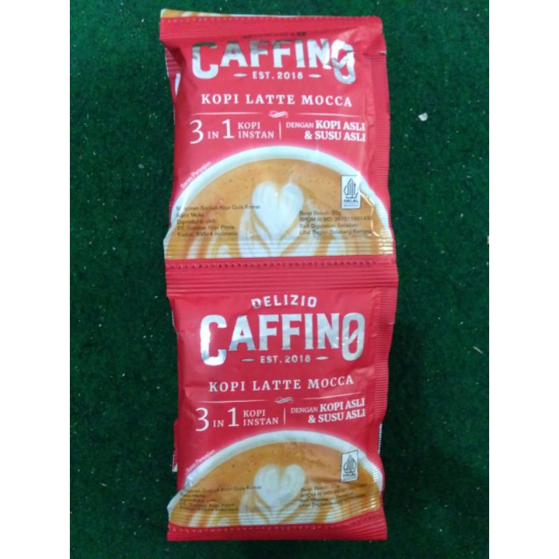 

CAFFINO Kopi Latte Mocca 1 renceng
