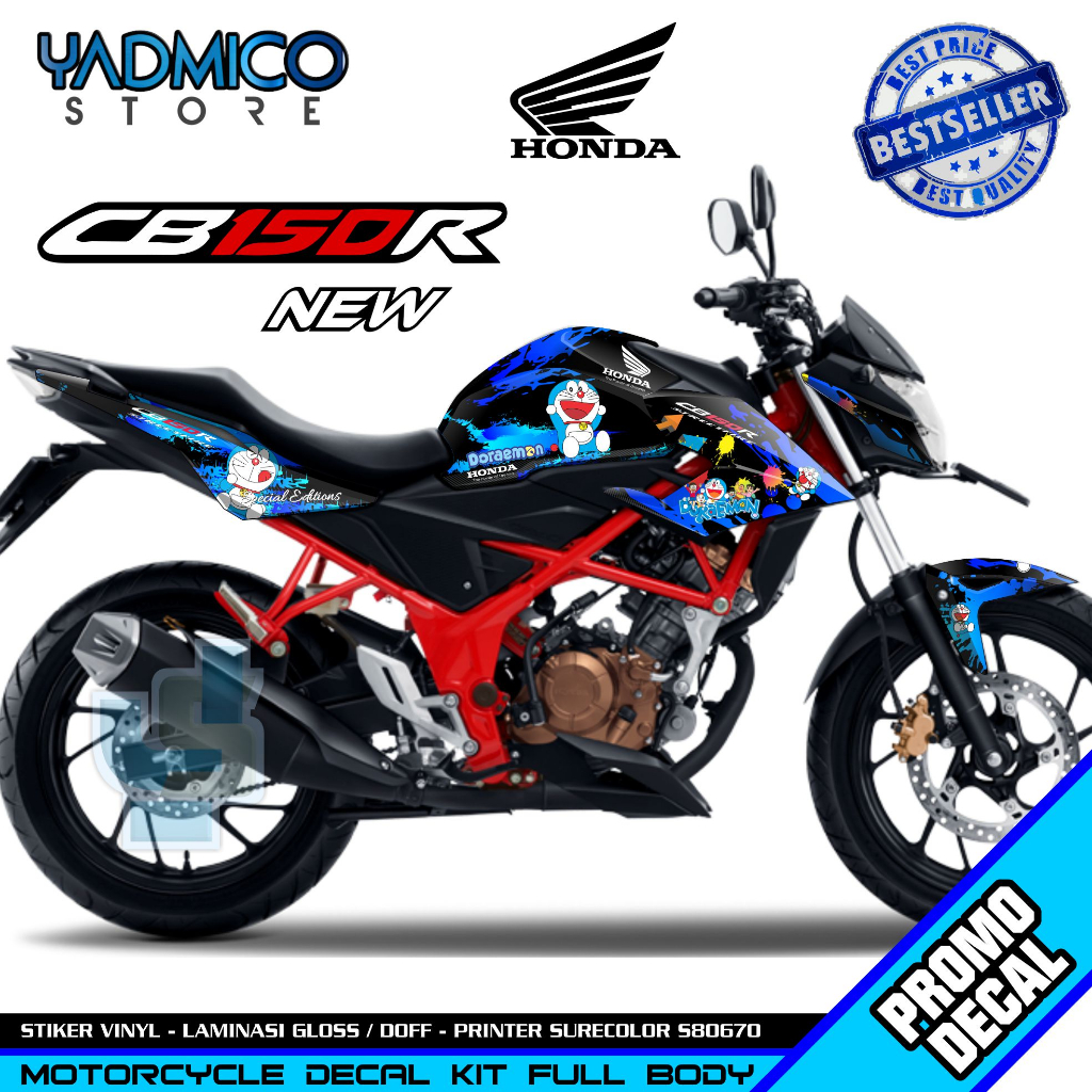 Decal CB 150R New 2019 Full Body - Stiker Motor CB150R New Full Body - Dekal CB 150 R New Full Body 
