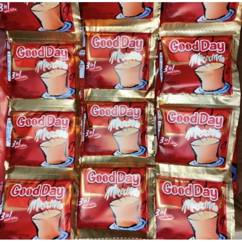 

KOPI GOODDAY MOCCACHINO 3IN1 RENCENG (10X20GR)