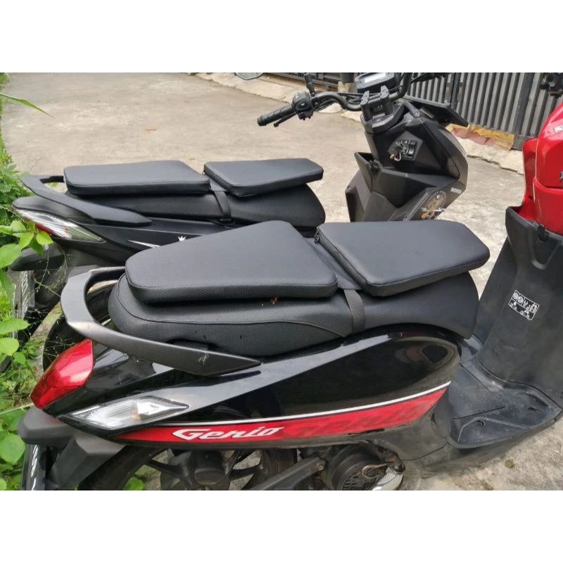 BANTAL JOK MOTOR ANTI PANAS PANTAT.100% BUSA LATEX tebal 5cm