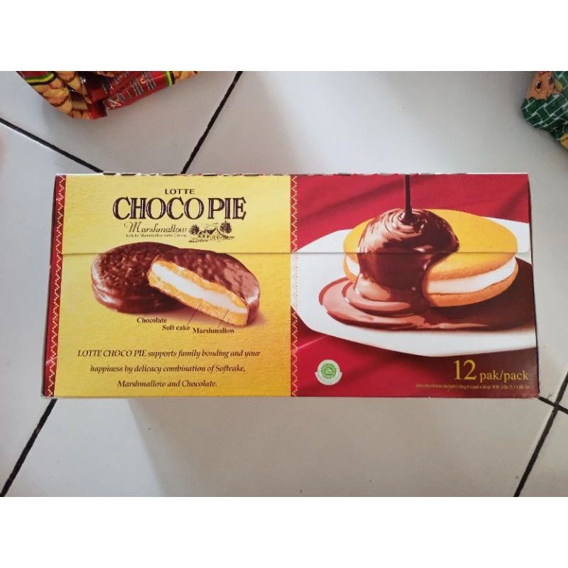 

Lotte Chocopie box