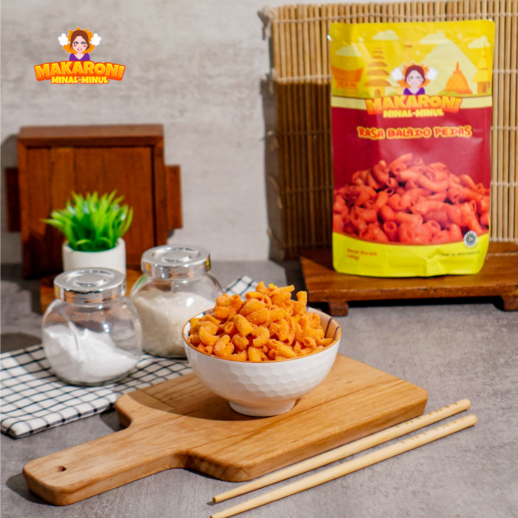 

Makaroni Minal Minul Balado Pedas