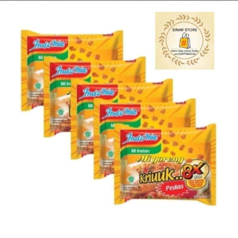 

Indomie Goreng Kriuk 5Pcs