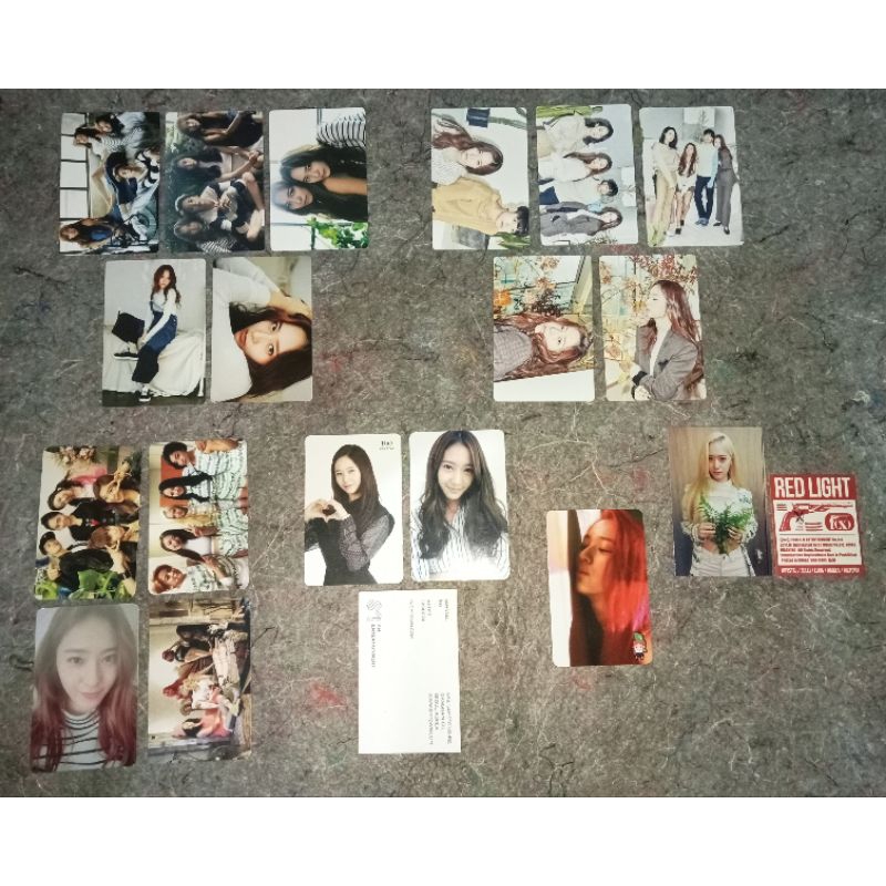 [READY STOCK] PHOTOCARD KRYSTAL F(X)