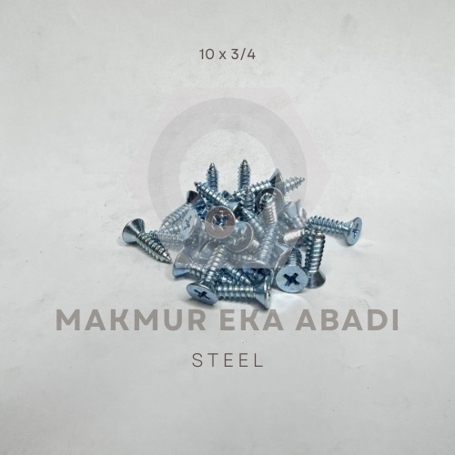 Sekrup FH/JF 10x3/4 - 10x3" isi 10pcs