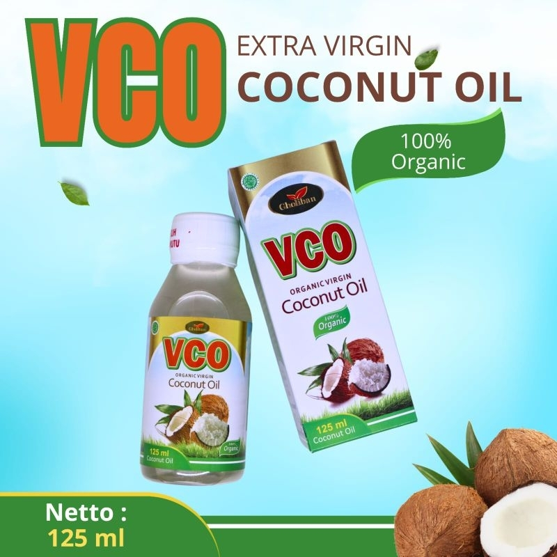 

VCO Virgin Coconut Oil Minyak Kelapa Gholiban 125 ml