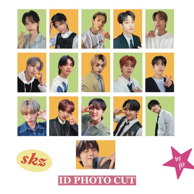 ID PHOTO CUT STRAY KIDS