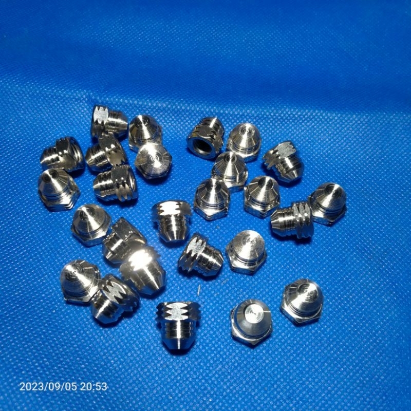 Mur topi gear ninja mur heat mur pangkon mesin ninja satinless mur topi