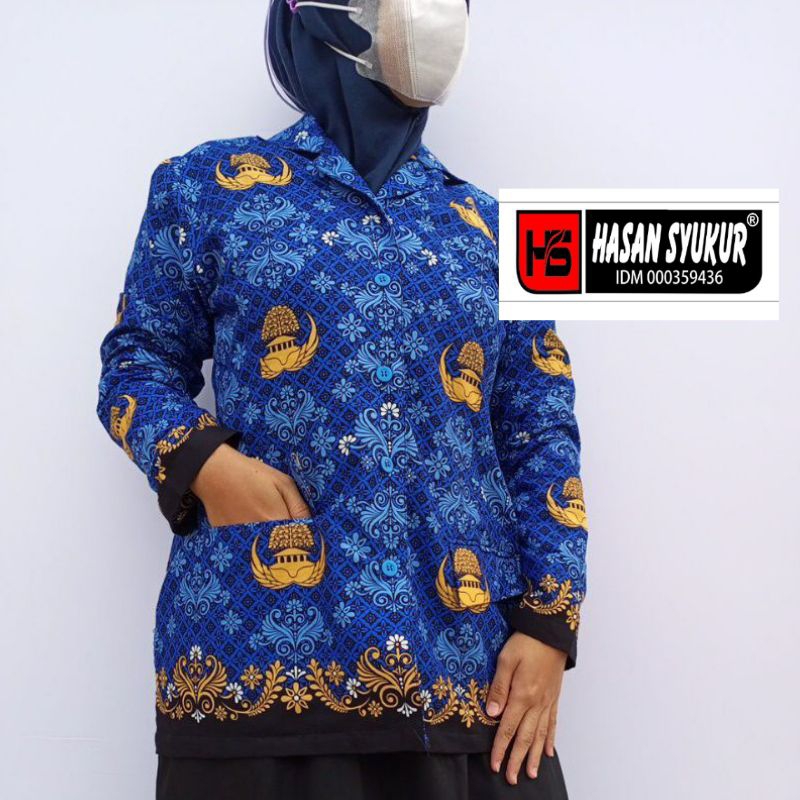 baju korpri non furing  kemeja korpri terbaru 2022  blouse korpri