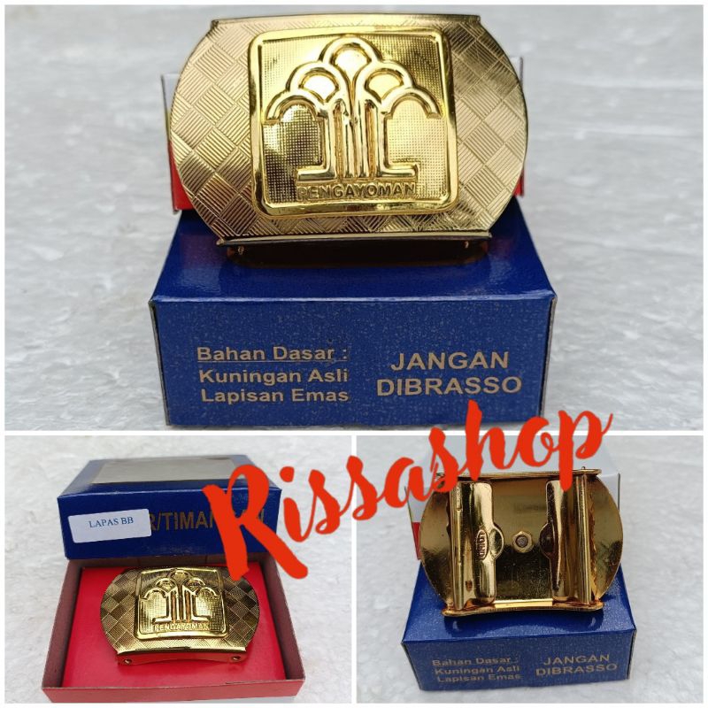 Kepala Sabuk Lapas Kemenkumham Batik Loind