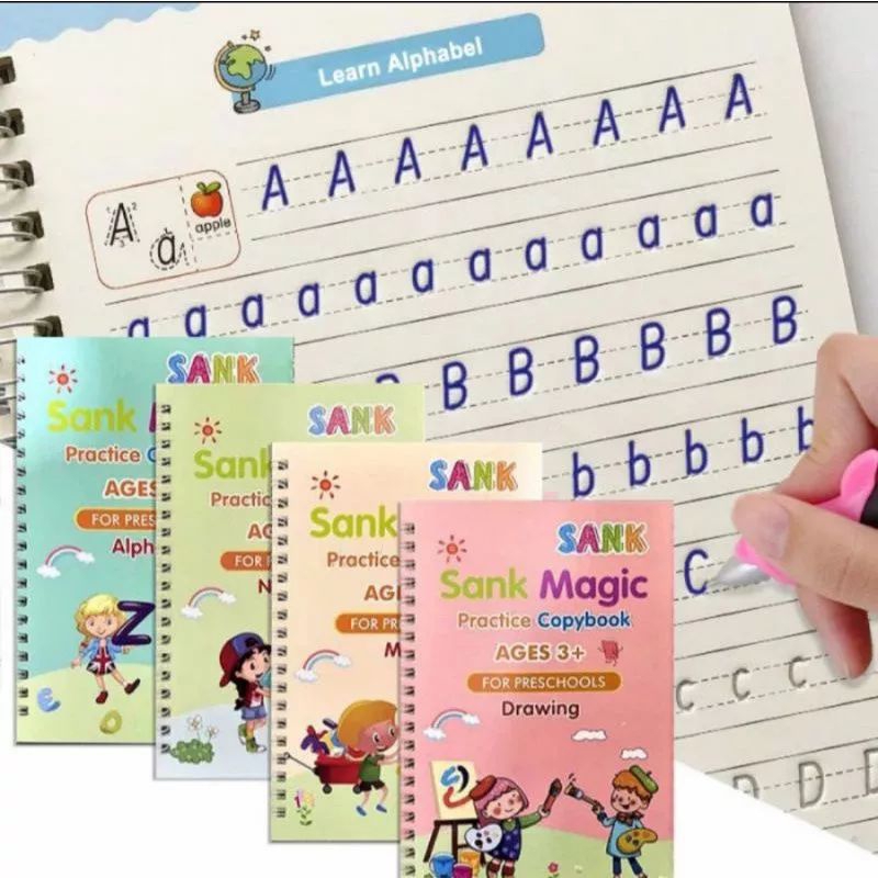 

SANK MAGIC MAGIC BOOK 4 SET PROMO PAKET HEMAT ISI 2 PAKET