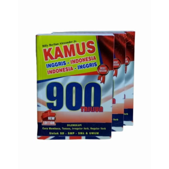 

Kamus bahasa inggris 3/4 kecil | kamus berwarna/kamus indek
