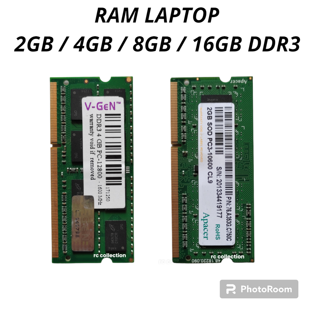 RAM LAPTOP 2GB 4GB 8GB 16GB DDR3 COPOTAN GARANSI TOKO
