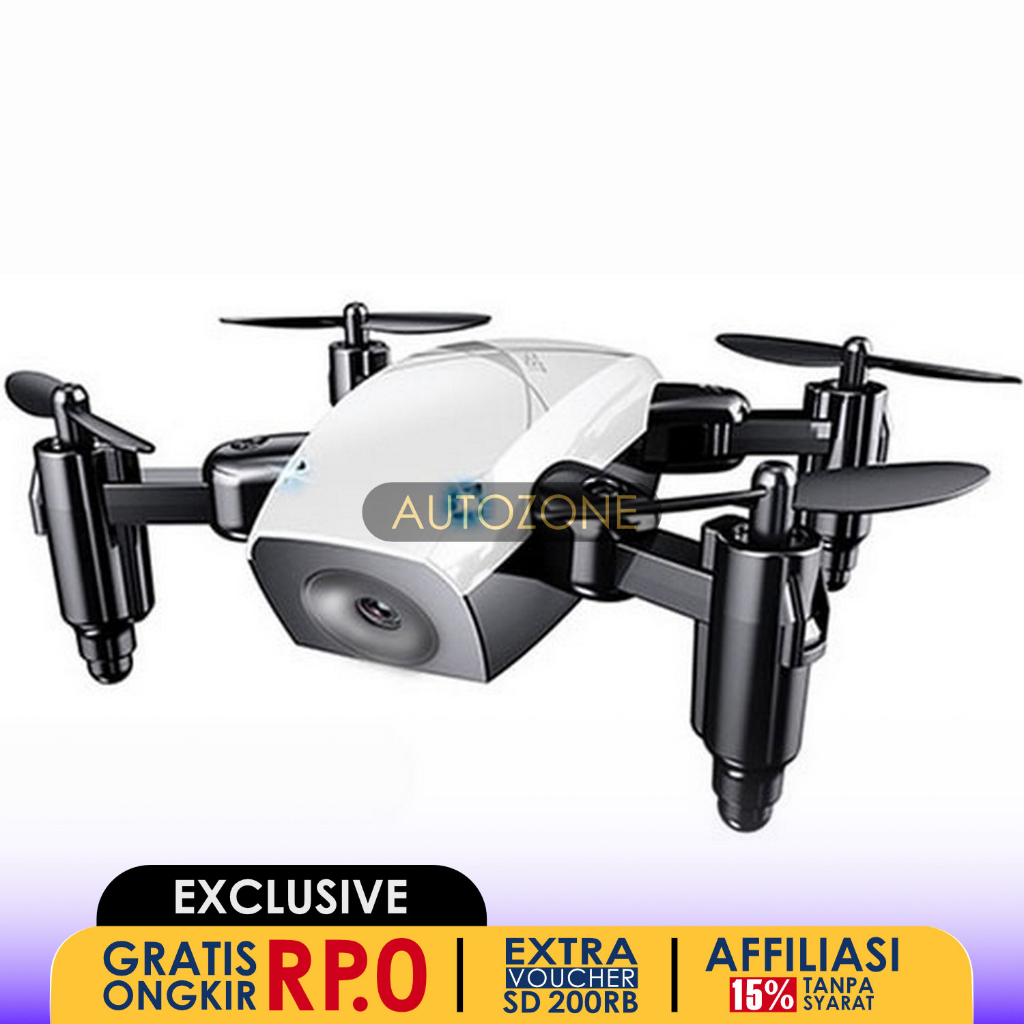 Broadream Quadcopter Drone Mini Pocket Foldable - S9