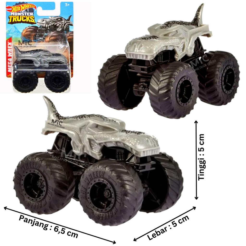 Monster Trucks Original Skala 1:70 Value Asli Mattel