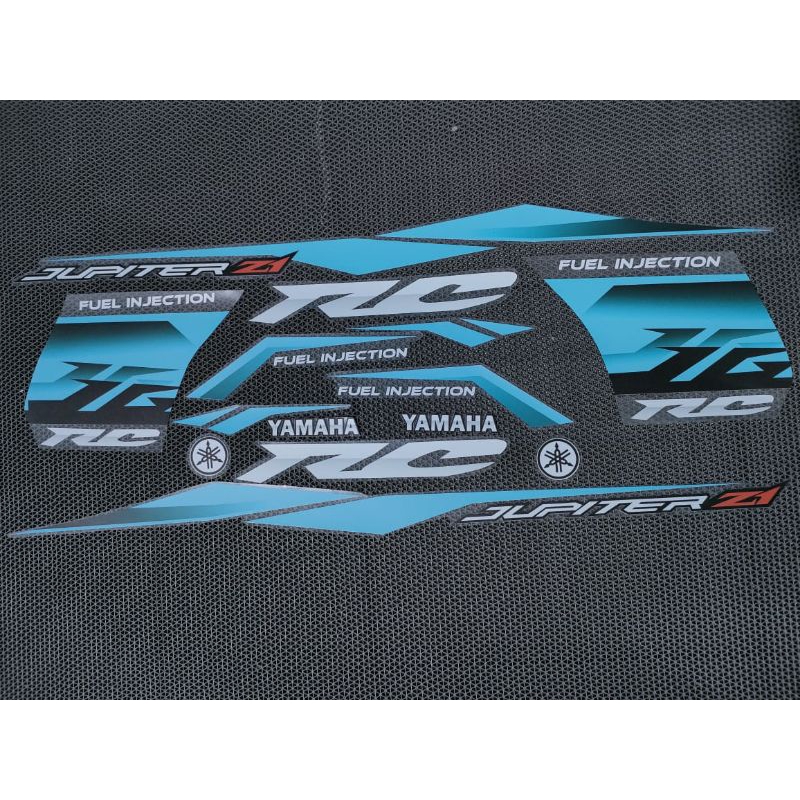 STRIPING STICKER JUPITER Z1 CUSTOM TRANSPARAN JUPITER Z1 RC VARIASI