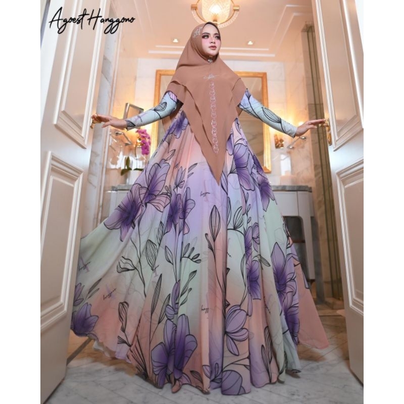 Gamis Syar'i FLEUR SERIES By AGOEST HANGGONO