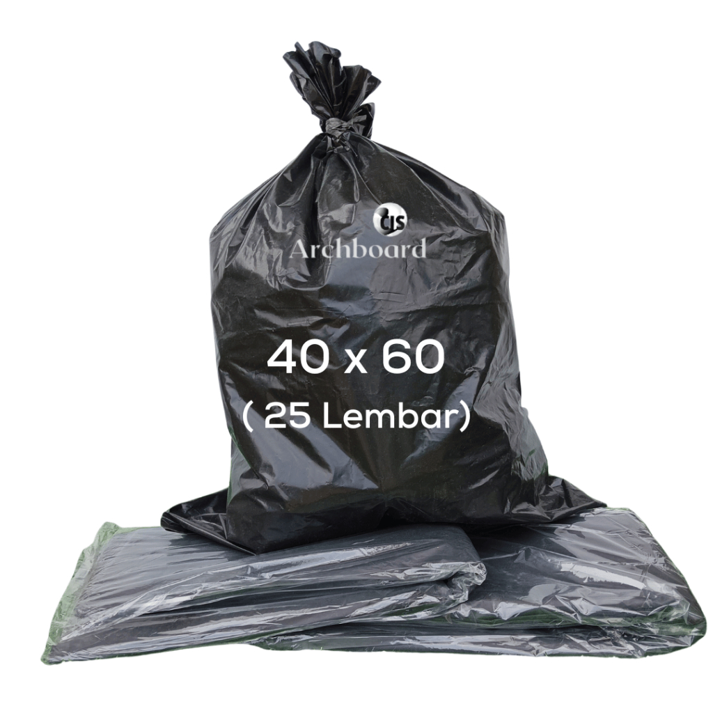 Kantong Plastik Sampah 40 X 60 cm - Kantong Sampah Tebal 40x60 cm