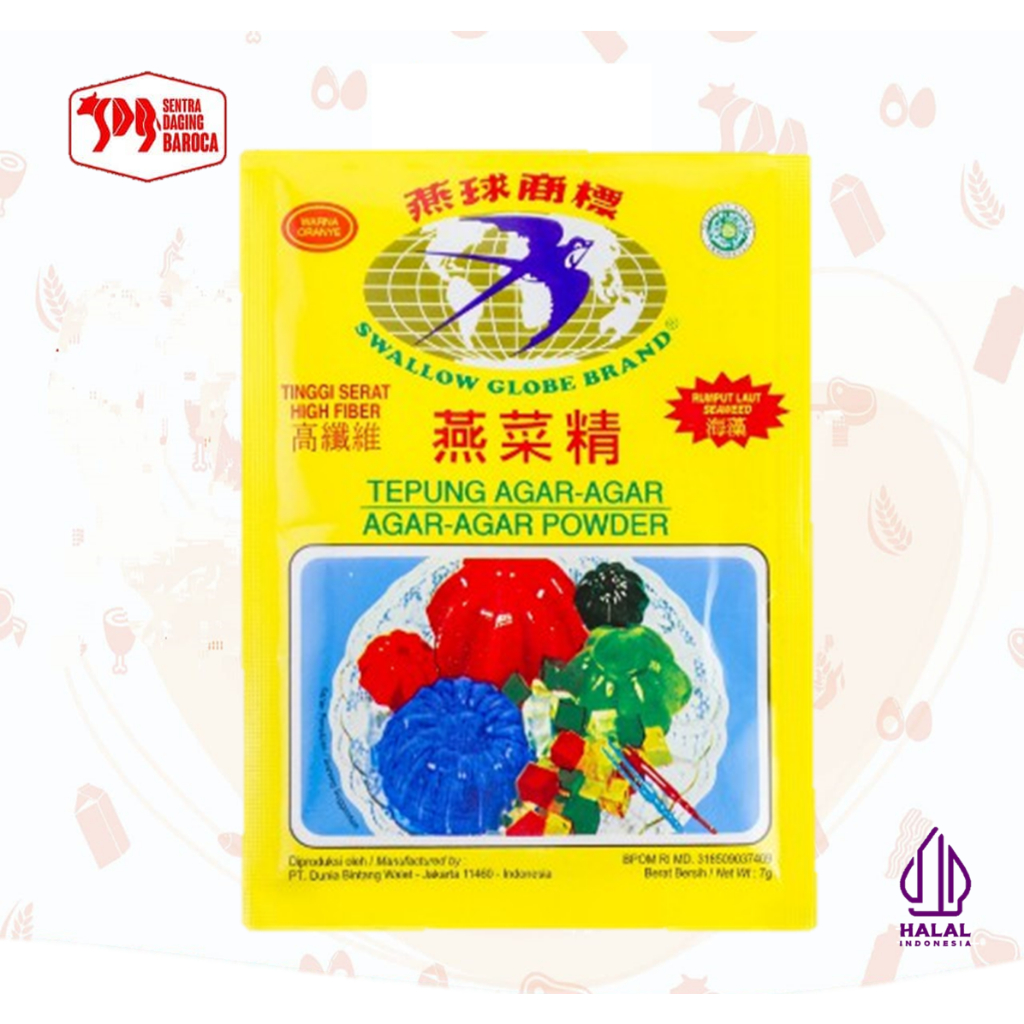 

Agar Agar Swalow Globe Sachet All Variant