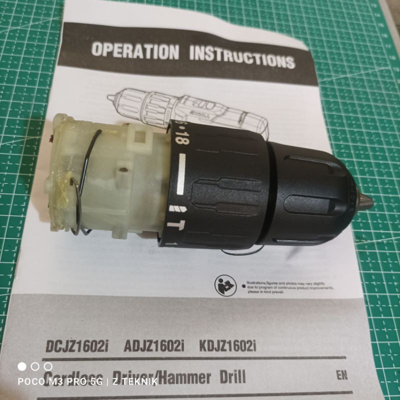 Gearbox 10mm Impact drill DONGCENG Original
