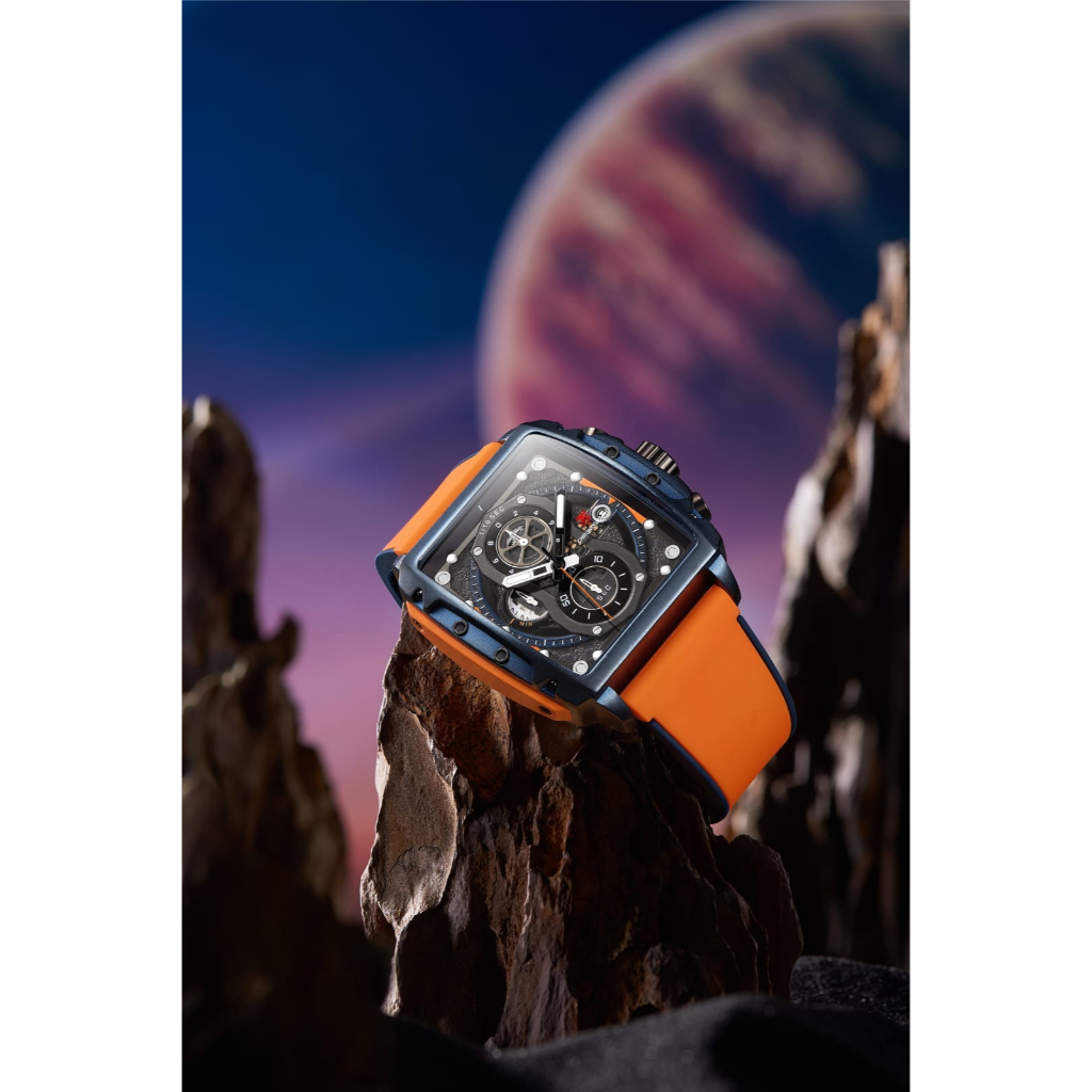 Jam Tangan T5 H 3920G Original Chronograph Stopwatch Aktif Inc.Box & Paper Bag