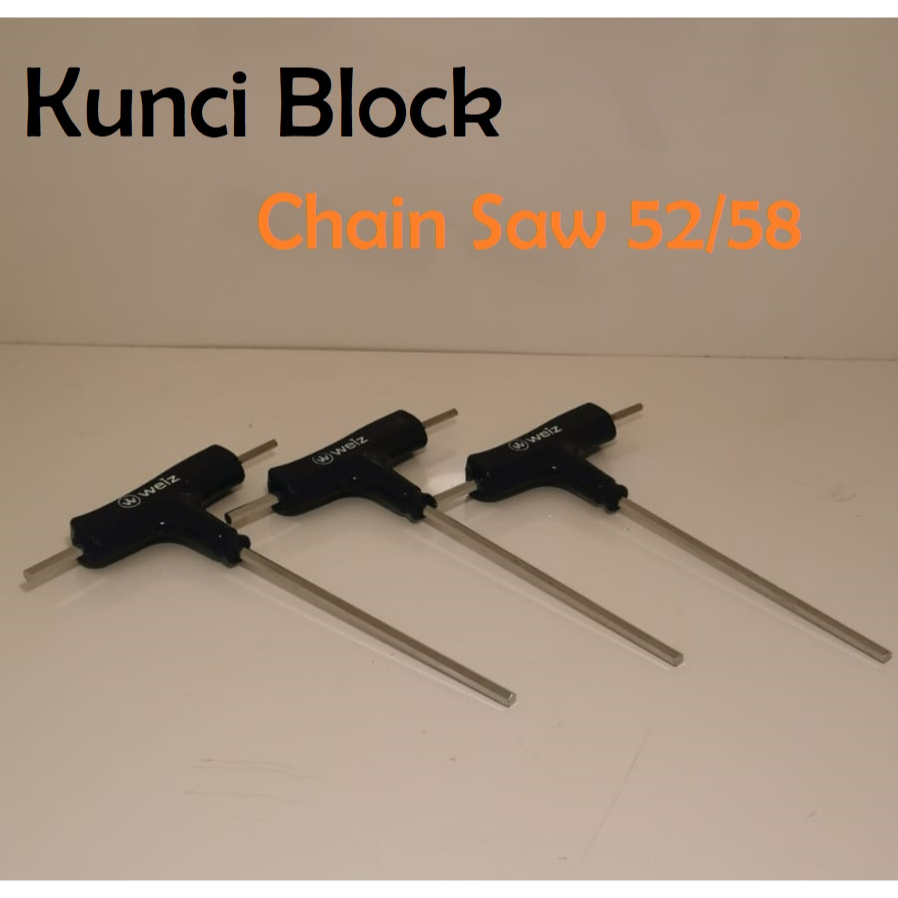 Kunci Baut Block Chain Saw 5200 5800 5500 1 pcs