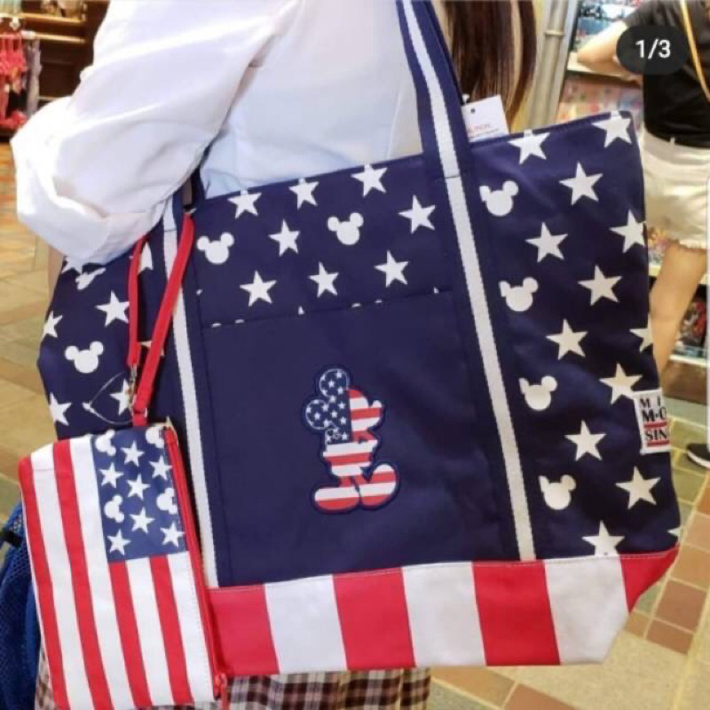 Disneyland Hongkong tas wanita mickey mouse