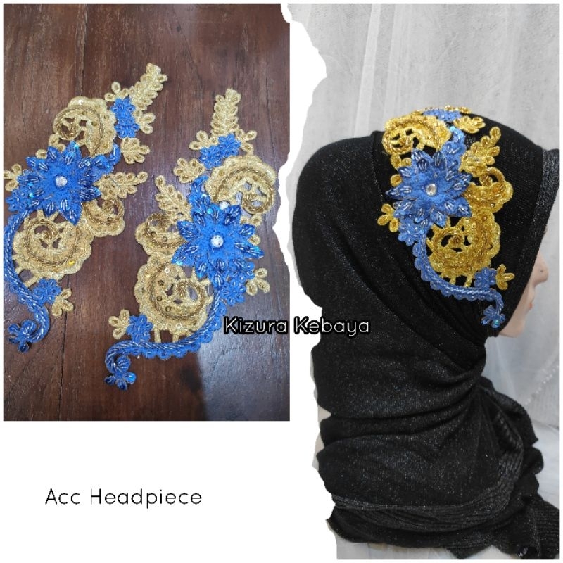 Headpiece Bordir Tempel Payet