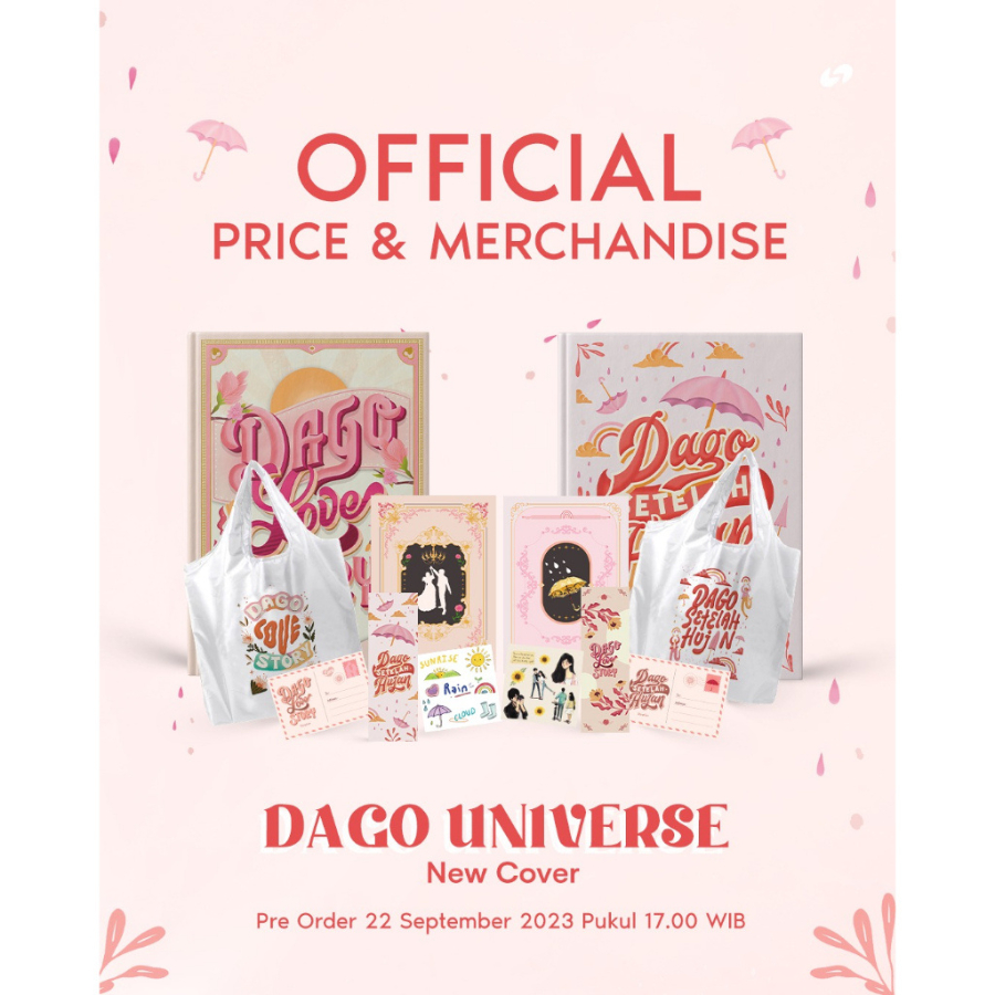 Novel Dago Love Story & Dago Setelah Hujan universe - Skysphire (Hardcaver)