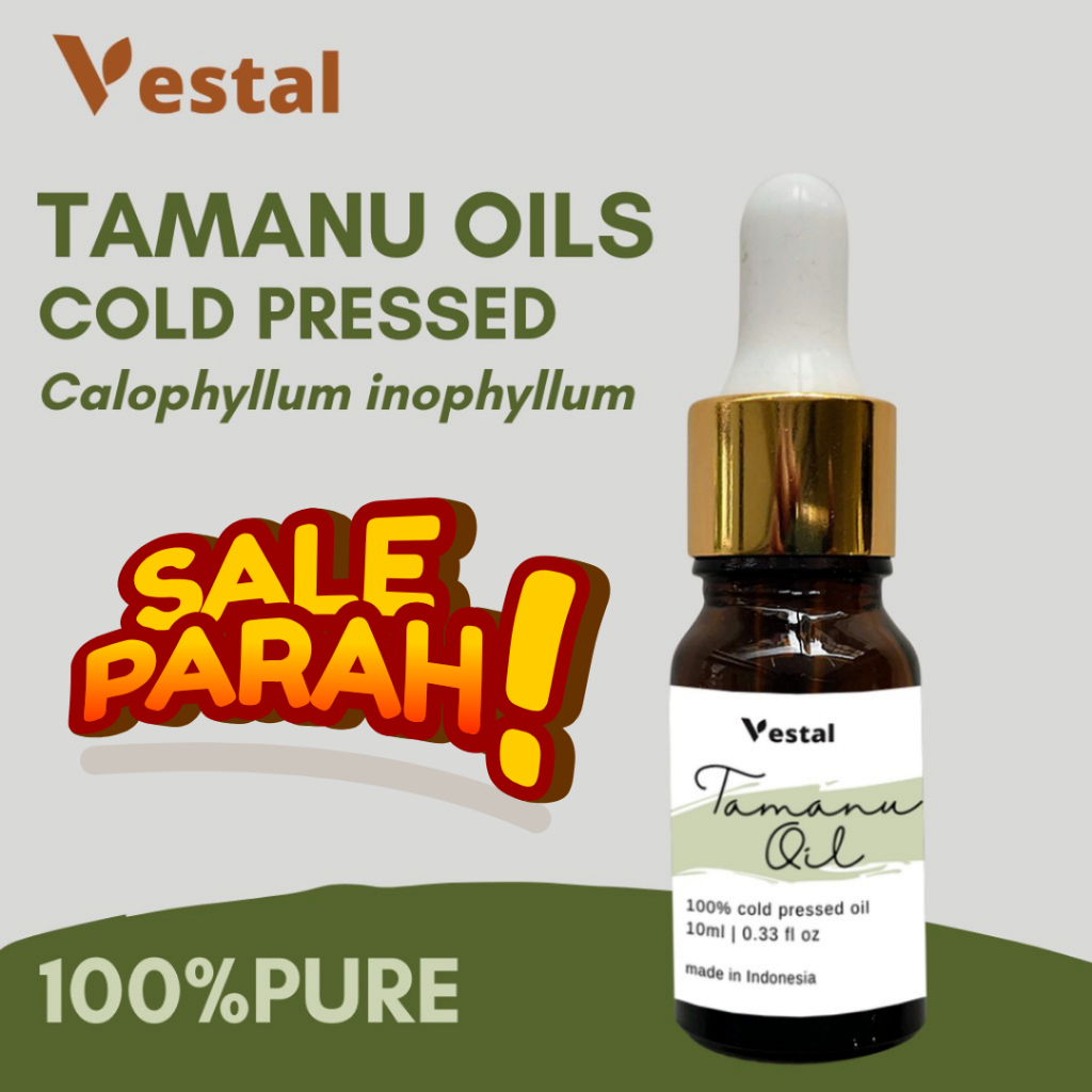 VESTAL TAMANU OIL 10 ML | 100% PURE - PERAWATAN WAJAH