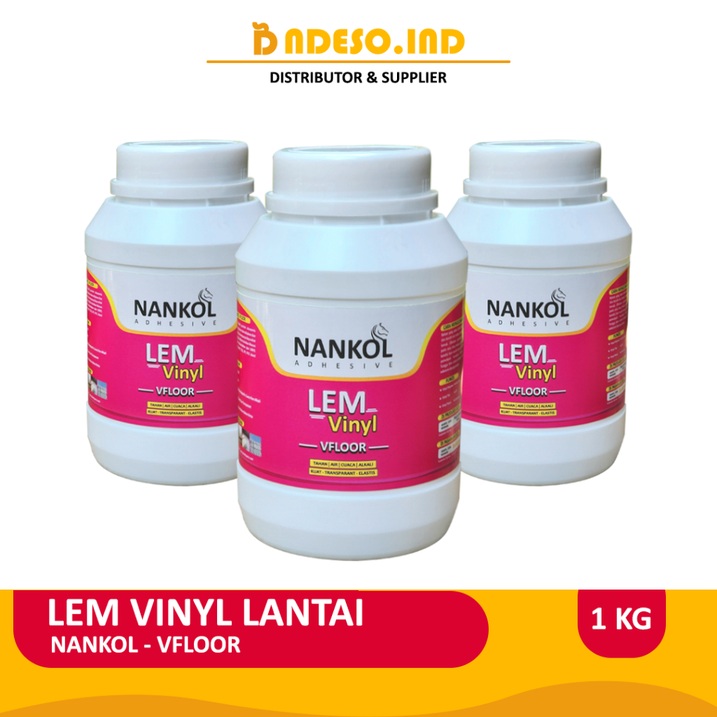 

Lem Vinyl Lantai Nankol VFLOOR - 1KG