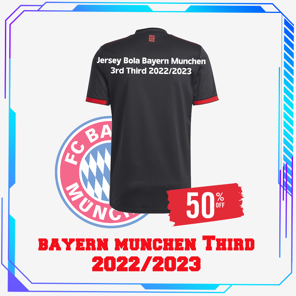 Jersey Fans Issue Import Bayern Munchen Third 2022/2023 Promo