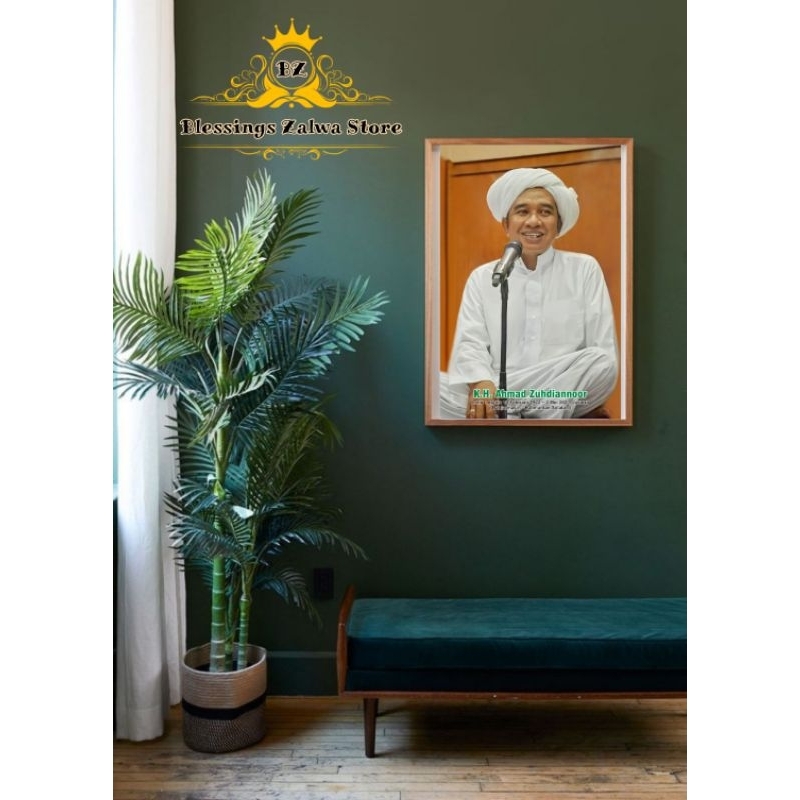 POSTER FOTO KH AHMAD ZUHDIANNOOR | GURU ZUHDI | A3+