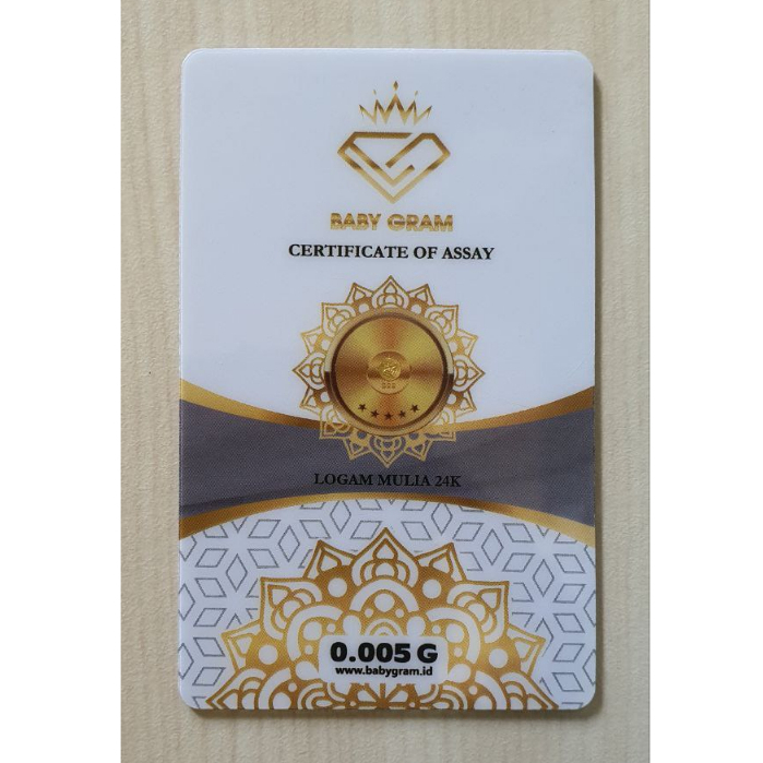 Baby Gold 0,005 Gram