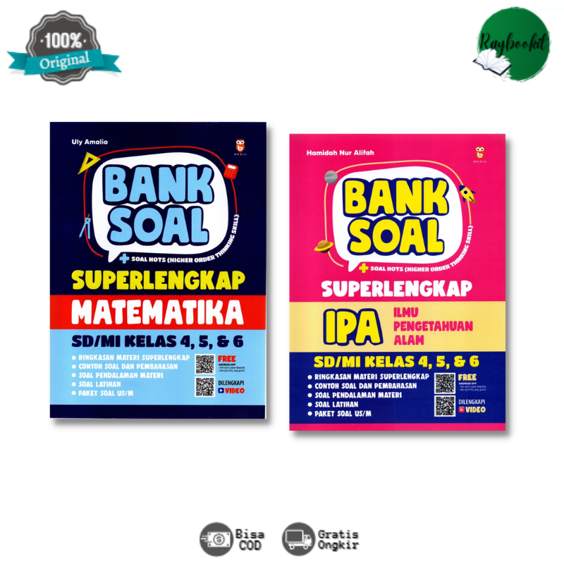 Buku Bank Soal + Soal Hots Superlengkap Ipa Sd/Mi Kelas 4, 5 & 6 II Bank Soal + Soal Hots Superlengk