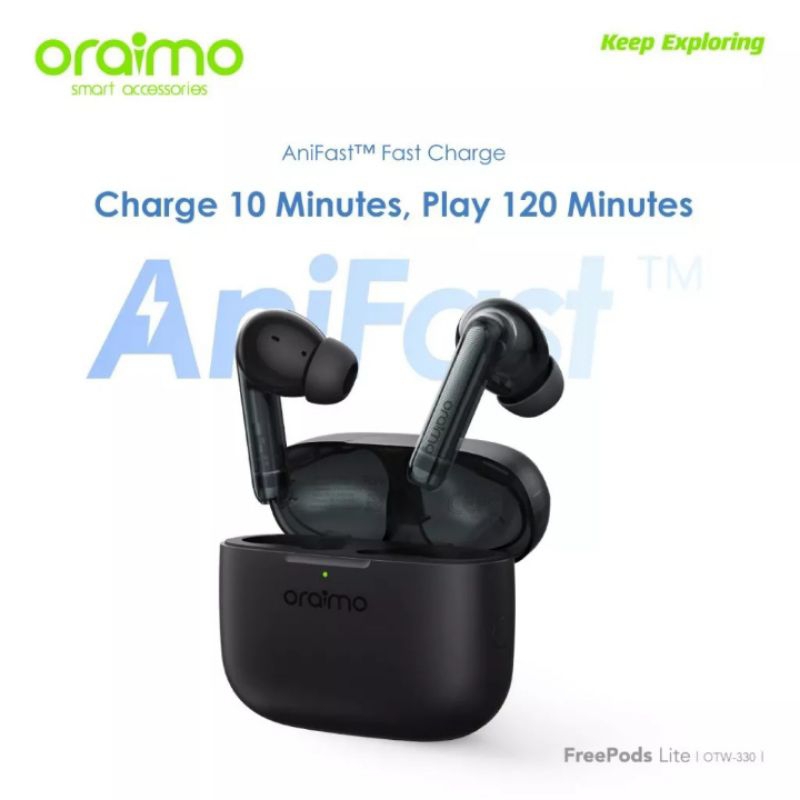Oraimo Freepods Lite TWS Earphone Bluetooth v5.3 Headset OTW-330