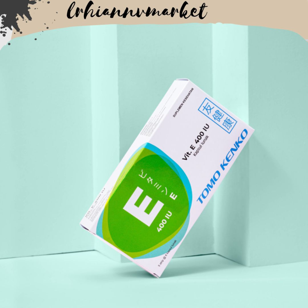 PROMO SPESIAL|TOMO KENKO E 400 IU per strip|Tomo Kenko Vitamin E | Vitamin E 400 UI
