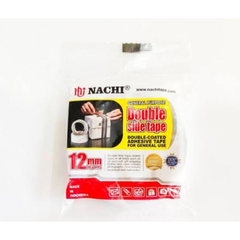 

Isolasi Bolak-balik atau Double Tape Nachi / 12 mm