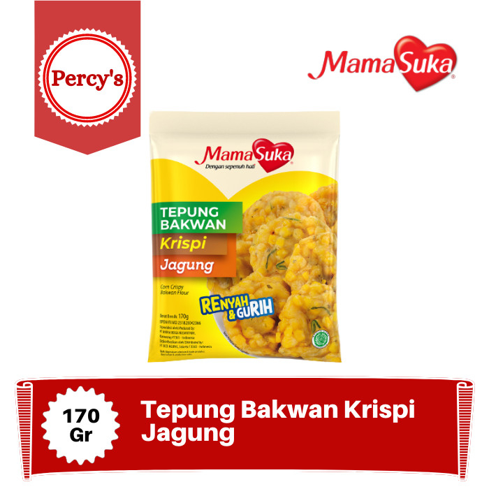 

MamaSuka - Tepung Bakwan Krispi Jagung 170gr