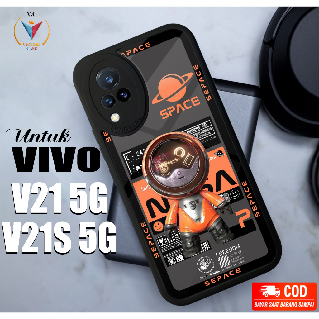Case Vivo V21 5G V21S 5G Victory Case Motif [ SPC ] Case Hp Glossy Casing Hardcase Softcase Bisa cod