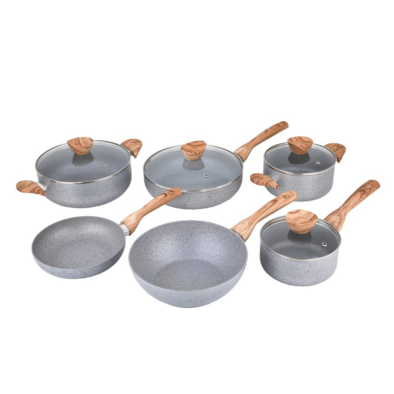 Cookware Set Alat Peralatan Masak - Panci Set Anti Lengket Hafele
