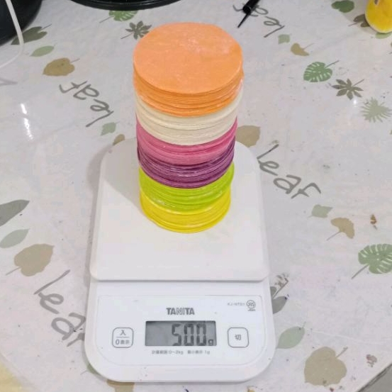 

Kulit dimsum diameter 6 mix warna